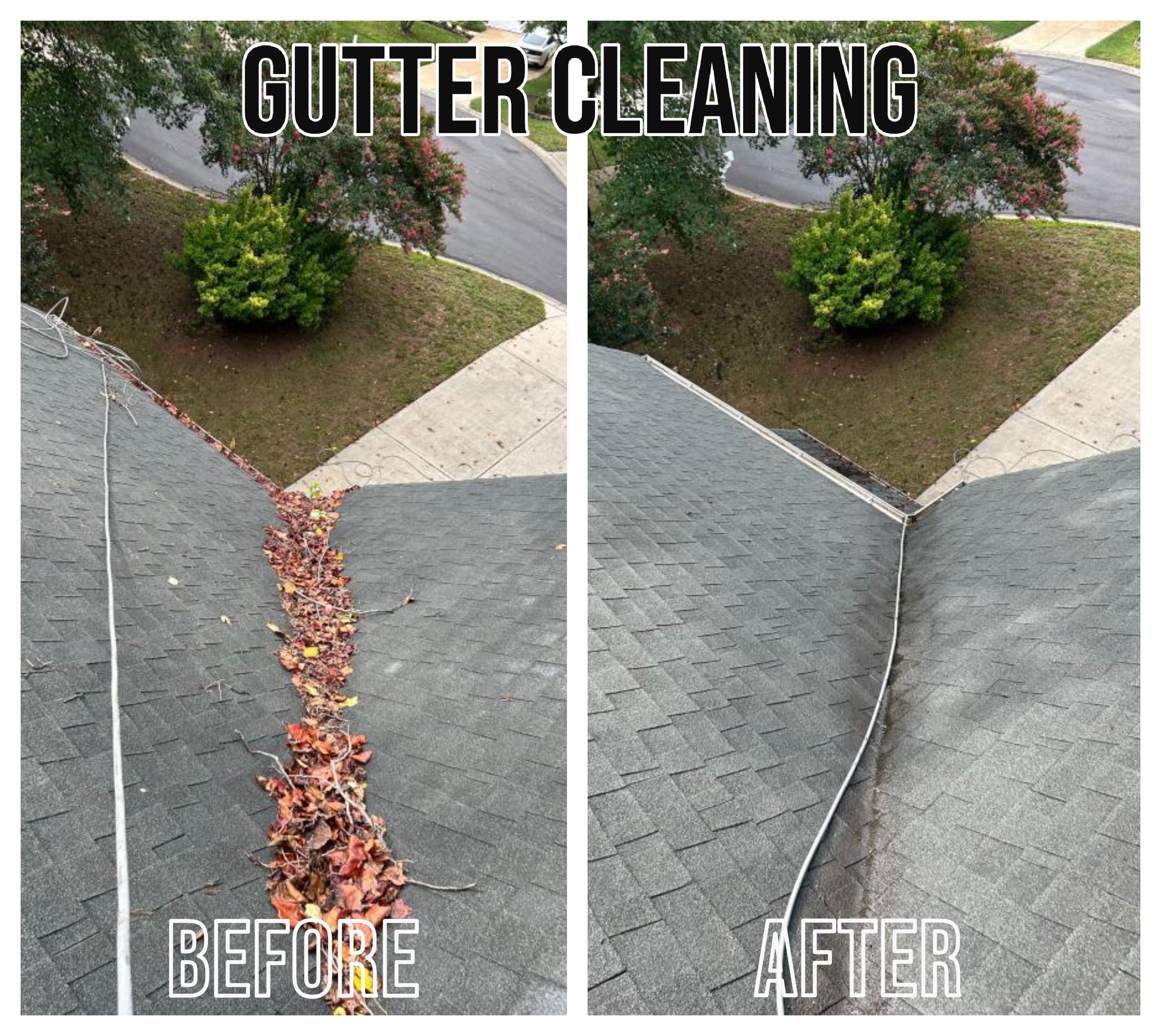 Another Premium Gutter Cleaning in Cornelius, NC!